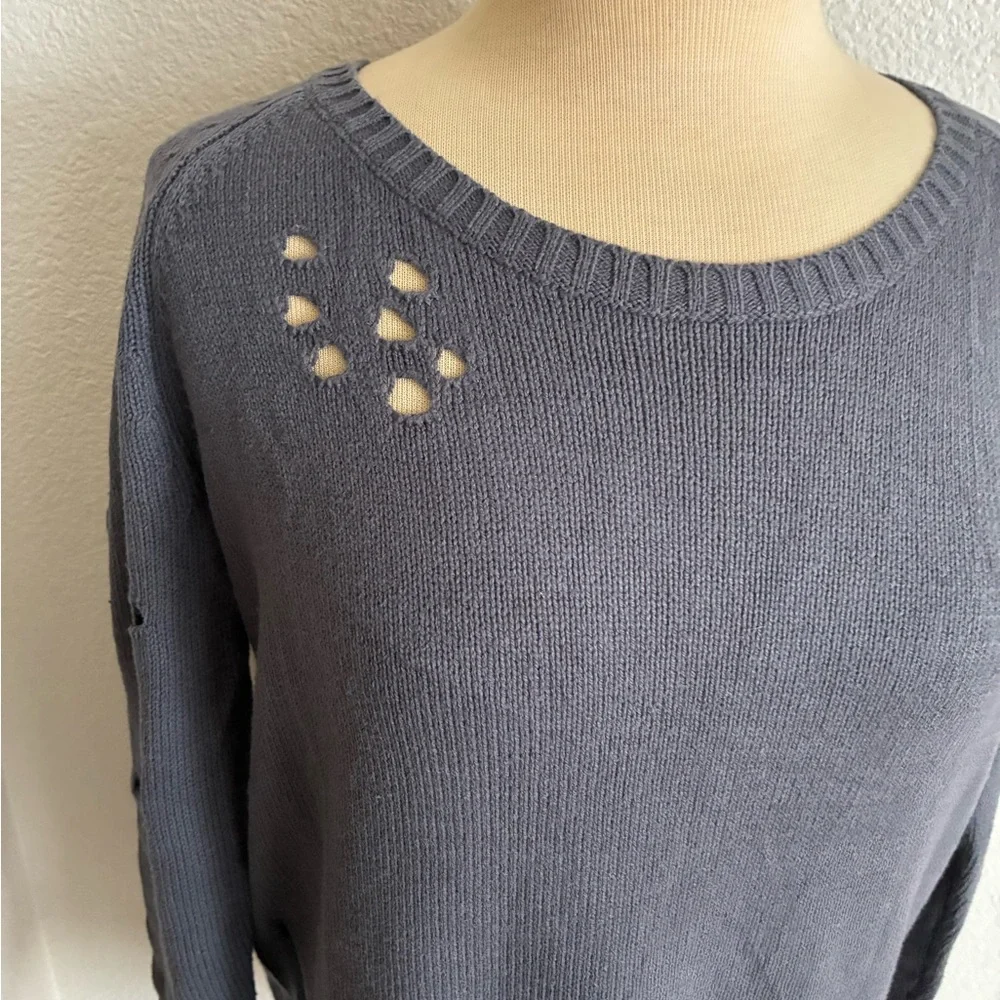 Torrid distressed sweater